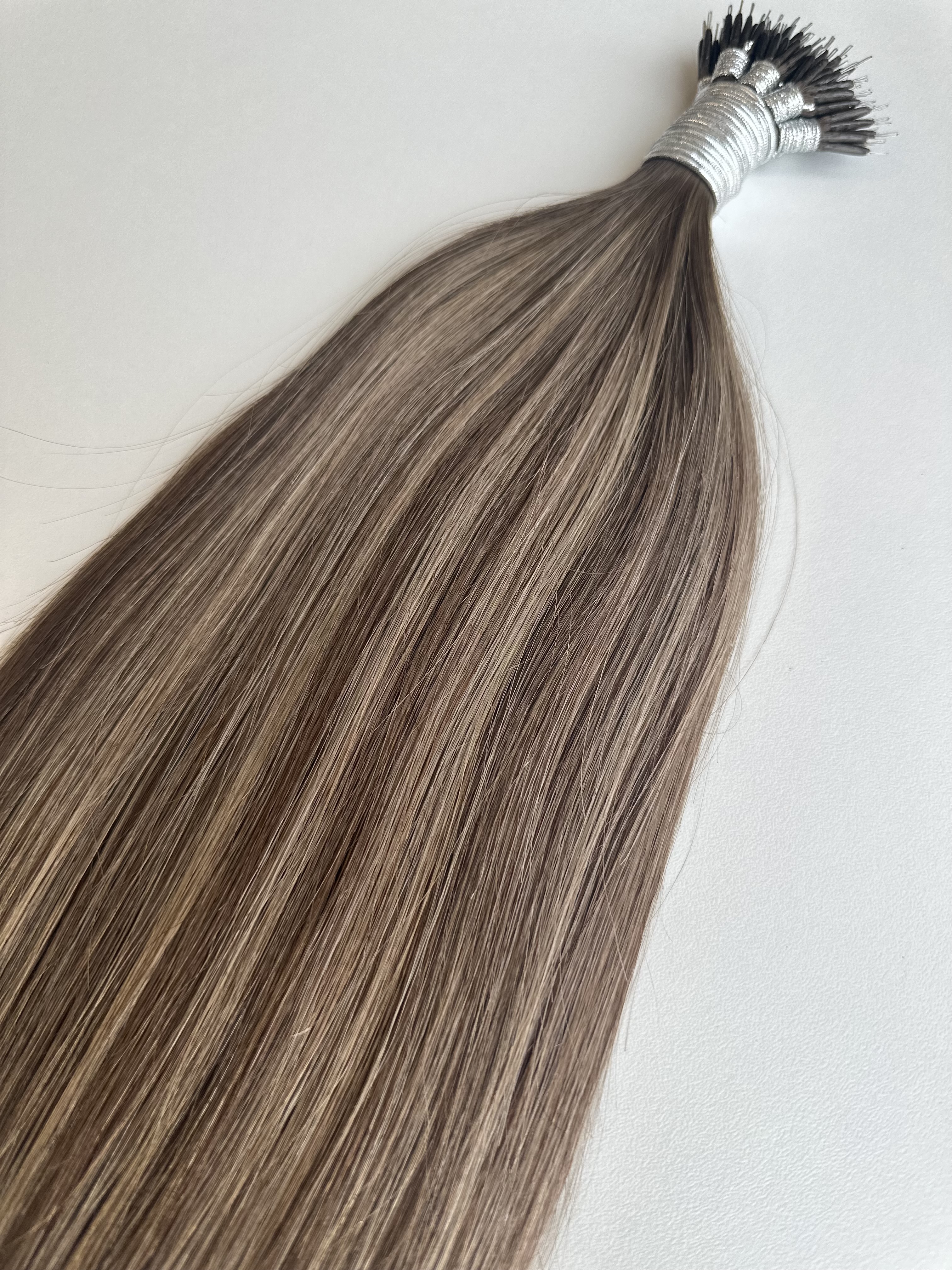 Extensii Nanoring Luxe Balayage #4/#20 - Extensii de par București